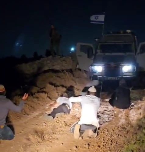 כוח צה"ל פינוי בנימין ירי נער