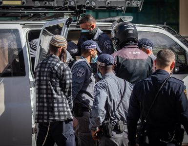 מעצר מתיישב יונתן סינדל פלאש90