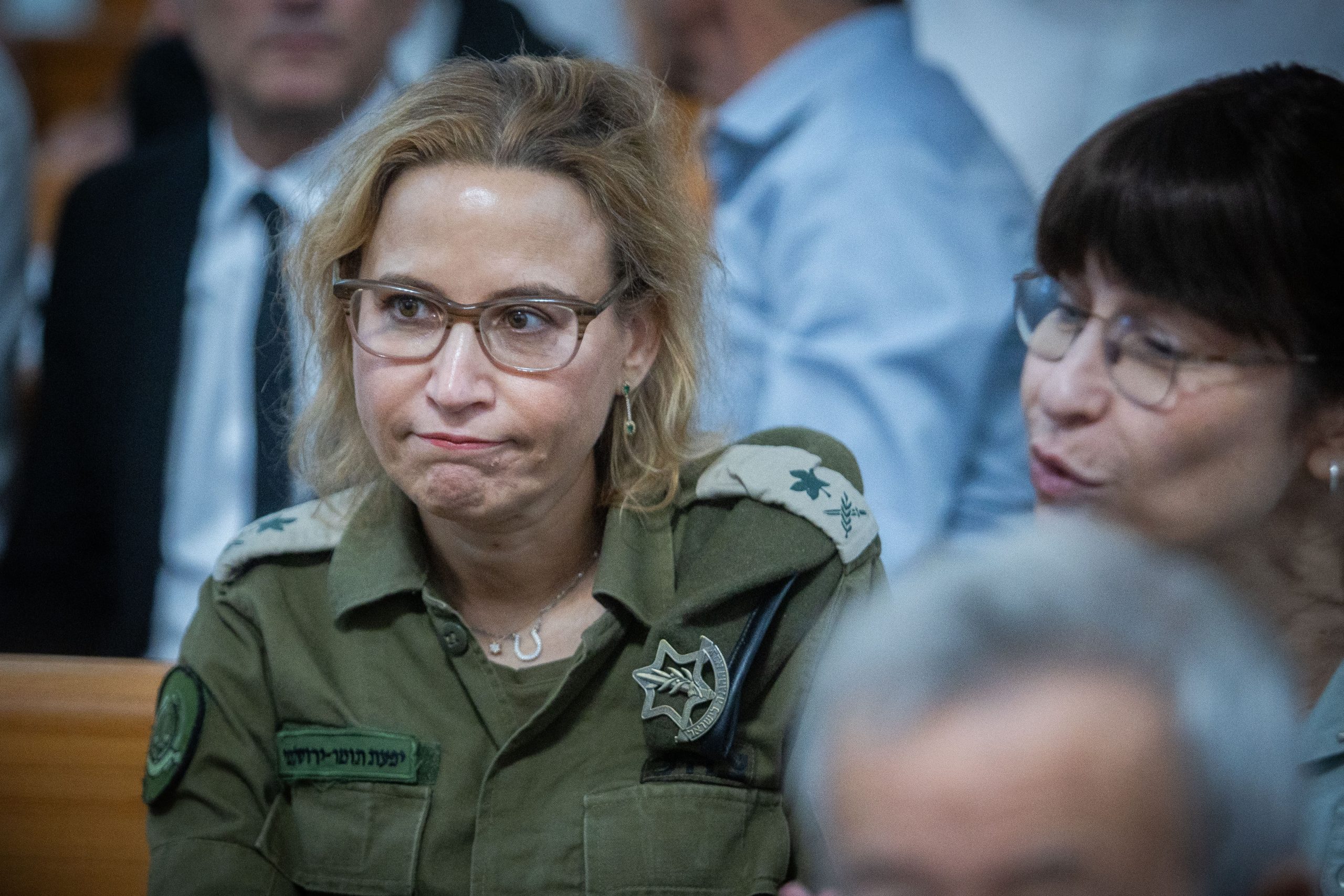 הפצ"רית יפעת תומר ירושלמי. קרדיט: אורן בן חקון פלאש90